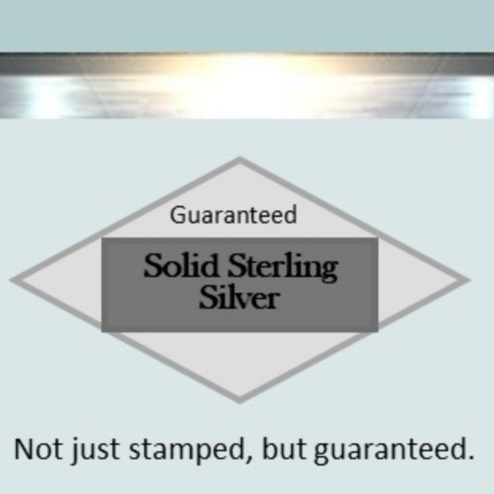 Solid Sterling Custom Designed Necklace - Picture 3 of 6